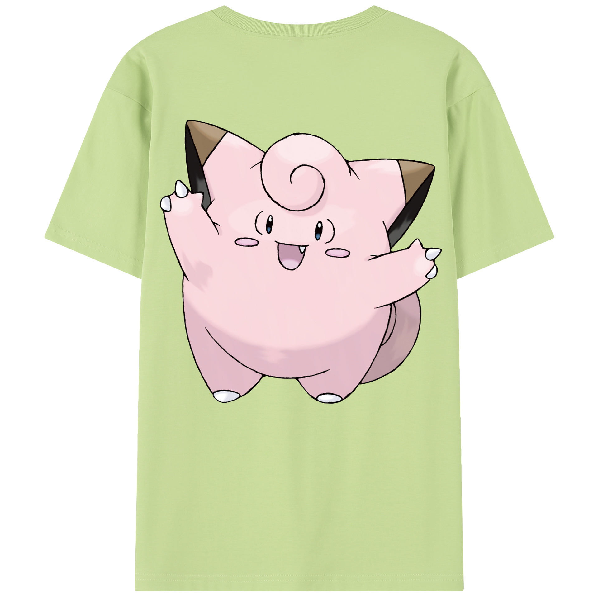 （画像用） ポケットモンスター Pokémon 綿100％半袖Tシャツ（背面プリント）